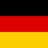 Flag of Germany, composed of three equal horizontal bands in black at the top, red in the middle, and gold at the bottom.