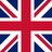 Union Jack, the national flag of the United Kingdom with red, white, and blue cross design