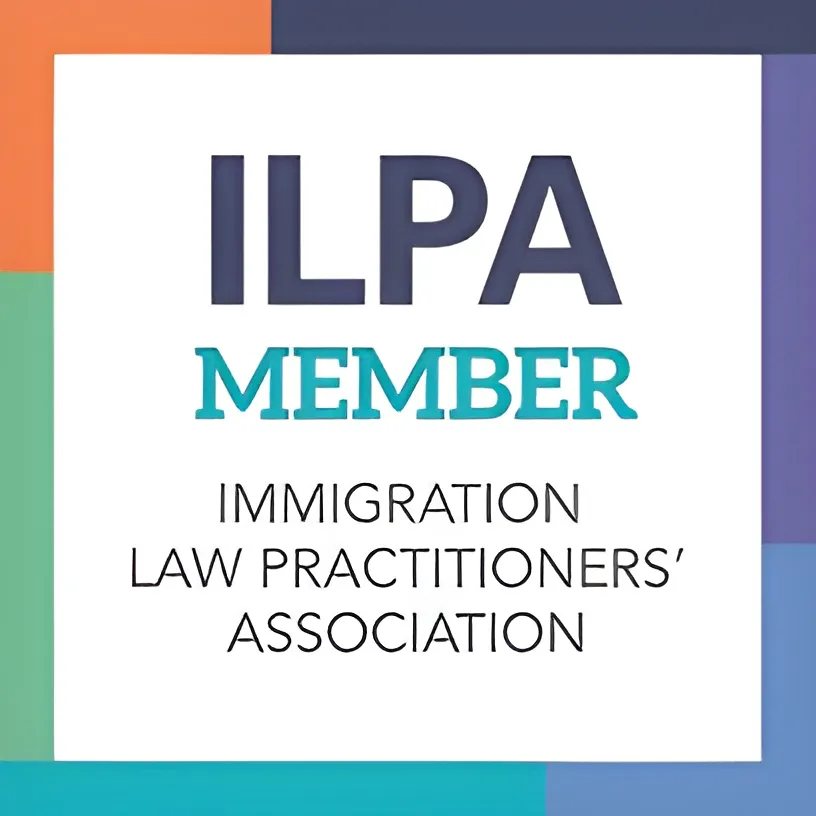 ILPA Member badge for the Immigration Law Practitioners Association