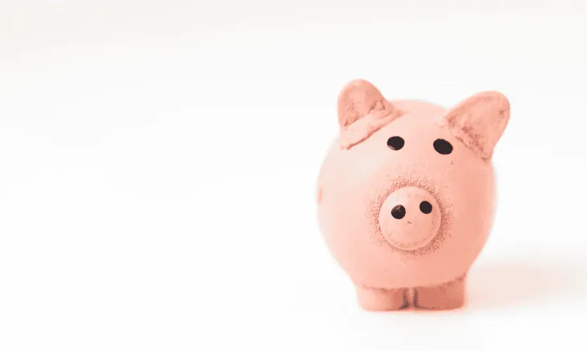 Pink piggy bank symbolizing personal savings and financial planning